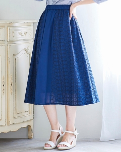 Marisa Grace<br>刺繍フレアスカート